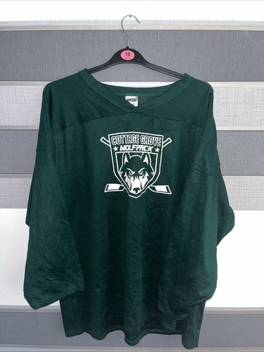 Green hockey jersey - green,