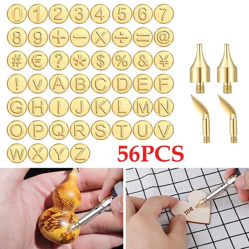 56pcs wood burning tool - burning, kit
