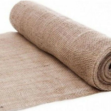 Hessian Jute Fabric Roll Frost