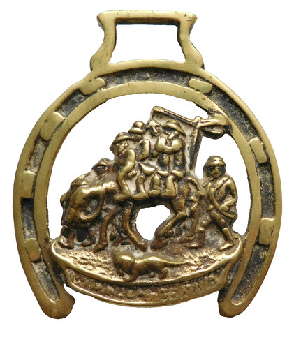 Vintage horse brass - , widecombe