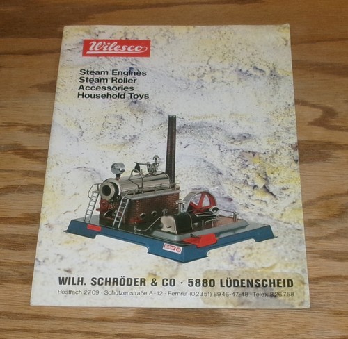 Original 1978 wilesco steam - original,