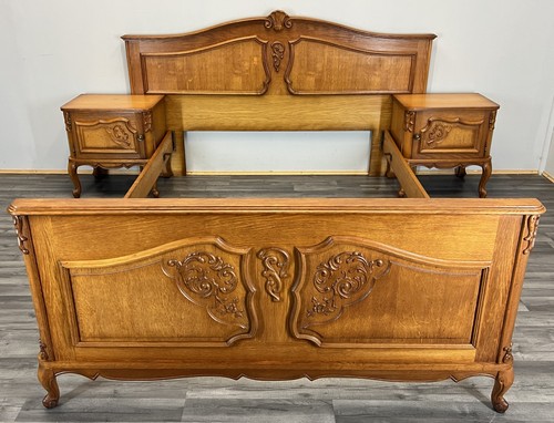 Bed vintage french louis - bed, xvi