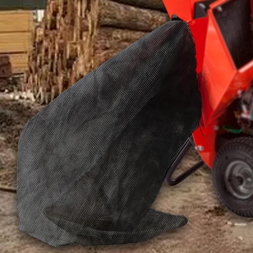 Wood chipper discharge bag - discharge,