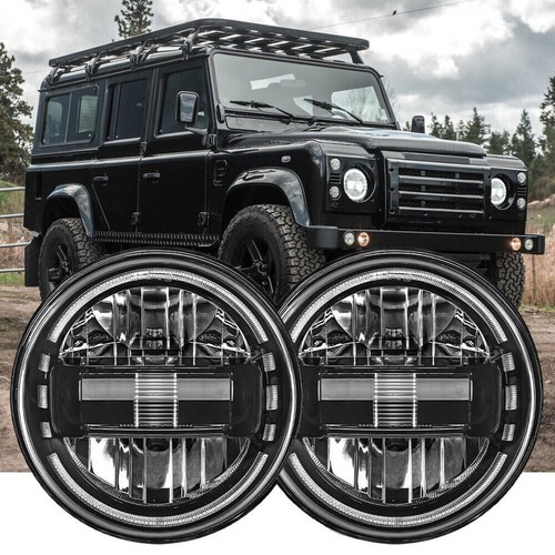 Led headlights halo drl - in,