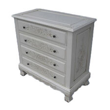 French Style Hand Carved Chest