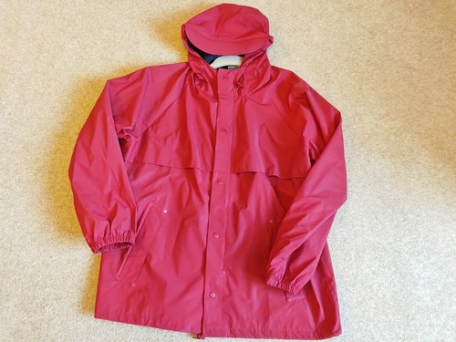 Lands end red - mac, coat