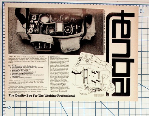Vintage tenba camera - camera, bag