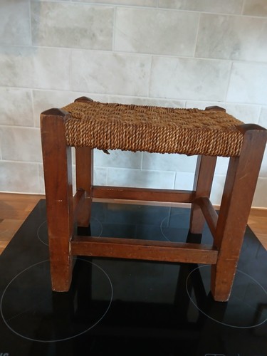 Vintage antique stool rustic - antique,