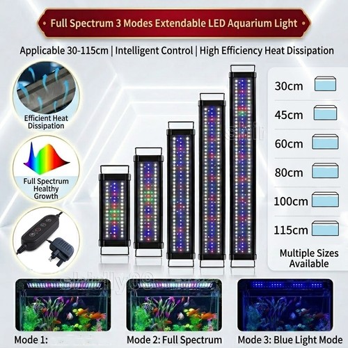 Aquarium light led fish - uk,