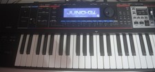 Roland Juno GI Keyboard Synthesizer with Power Supply and manuals