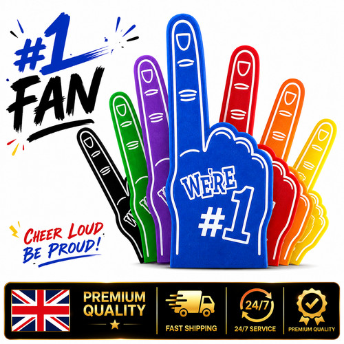 Giant eva foam finger hand - eva,