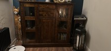 Beautiful Laura Ashley Garrat Chestnut 3 Door, 2 Drawer Display Cabinet.