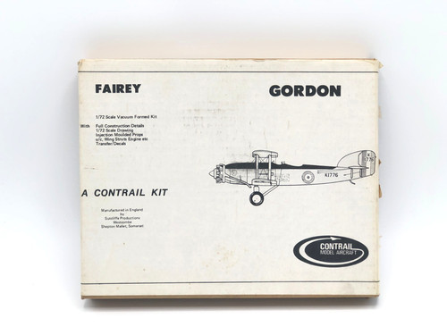 Contrail fairey gordon - 1/72,
