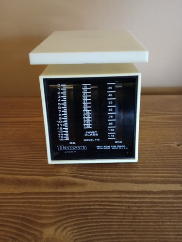 Vintage hanson weight scale - vintage,