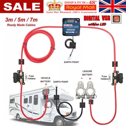 Split charge relay kit - split,