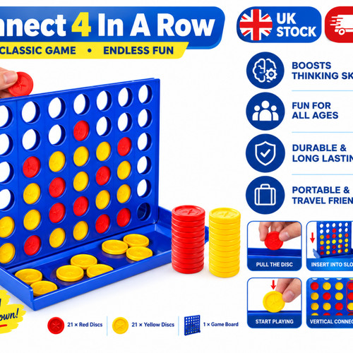 Connect four row in a - connect,