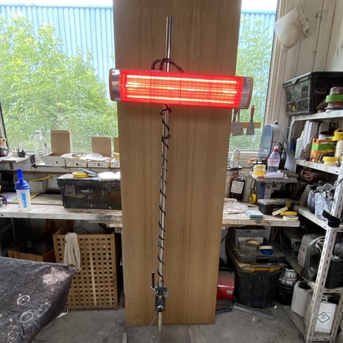 Electric infrared strip heater - electric,