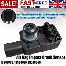 For Vauxhall Corsa Mk IV E-2014 Insignia A Air Bag Impact Crash Sensor 13509729