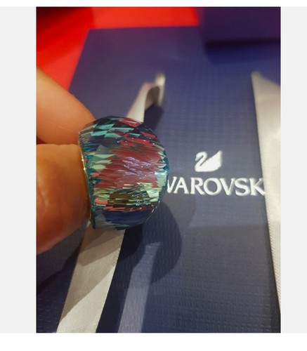 Swarovski nirvana blue ring - blue,