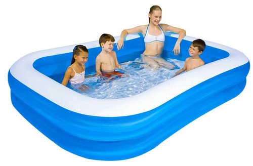 Giant inflatable swimming pool - swimming,