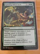 MTG Spinning Wheel Kick 207  Kamigawa Neon Dynasty M/NM Free UK P&P