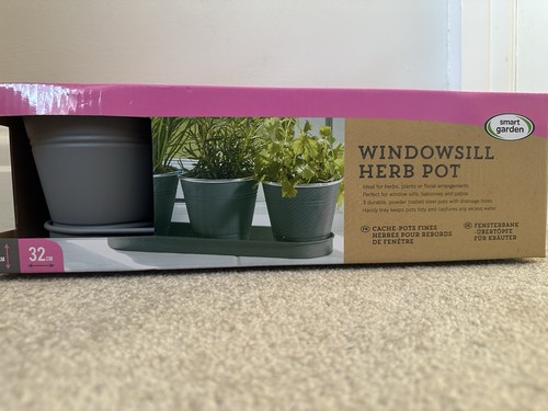 Smart garden windowsill - garden, herb