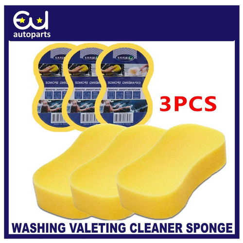 Large size sponge car wash - 3x,