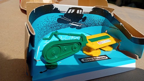 Britains disc mower - britains,