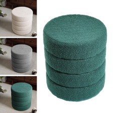 NEW Stool Teddy Fleece Chair Dressing Table Vanity Seat Pouffe Home Spa FootRest