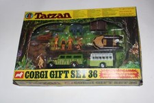 Corgi Gift Set 36 Tarzan Set in Good Original Box