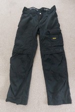 Snickers Workwear 3312 DuraTwill Cordura Trousers 46 (31W 32L) V good condition!