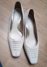 Ladies lovely leather high heels shoes size 4UK 37 EU NEW