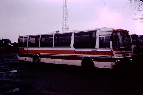 1981 original bus coach slide - 1981,