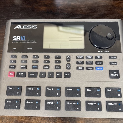 Alesis sr18 drum machine - alesis,