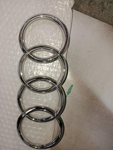 Genuine audi front grill - genuine, badge