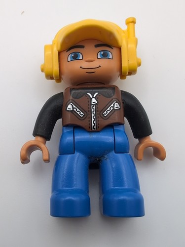 Lego duplo airplane pilot - airplane,