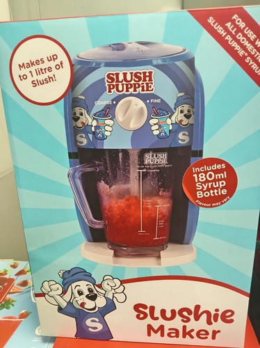 Slush puppie snow - slush,