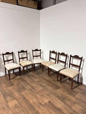 Set of Six Edwardian Mahogany