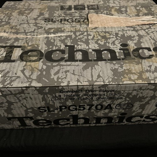 Technics pg570a player - sl-pg570a, cd