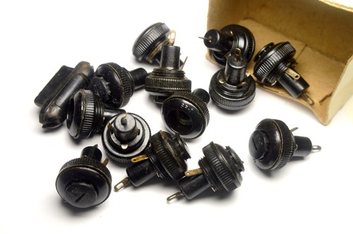 Vintage old panel fuse - vintage,