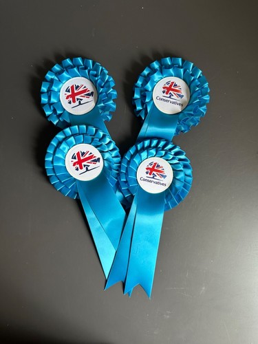 Election rosettes conservative - election,
