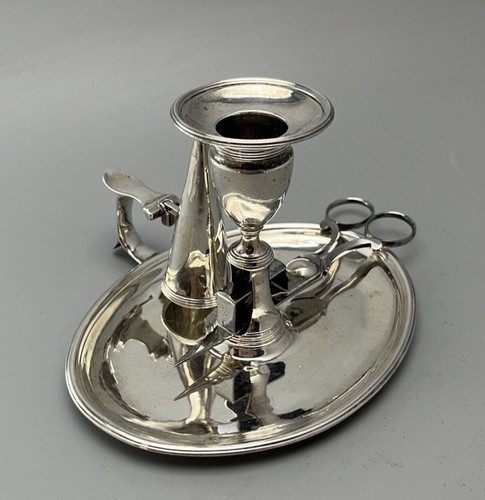 George iii silver chamberstick - iii,