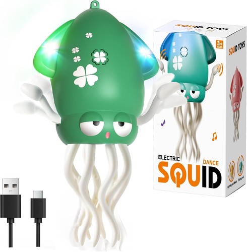 Electric dancing squid toy - electric, led