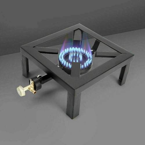 Camp stove single burner cast - stove,