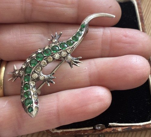 Antique real silver - silver, paste