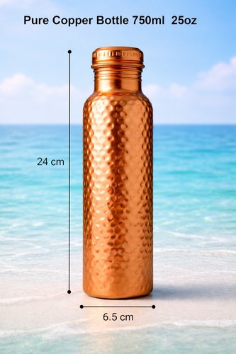 Pure 100 copper hammered - copper,