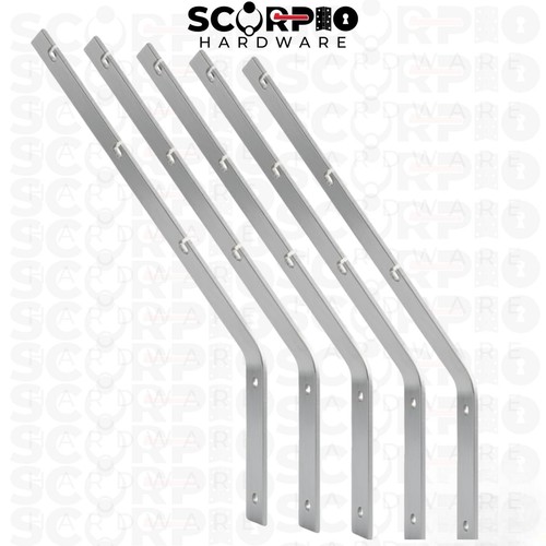 Barbed wire bracket - barbed, side