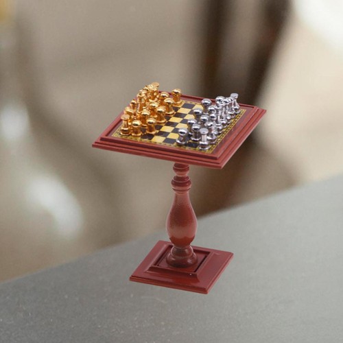 Miniature chess set for - chess,