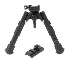 Leapers UTG Recon 360 TL Pan and Tilt Bipod 5-7" Center Picatinny TL-BP02-B