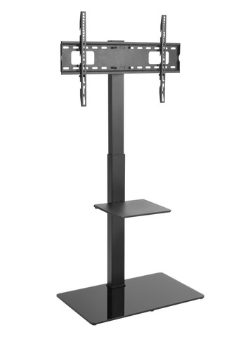 Floor stand with - glass, base